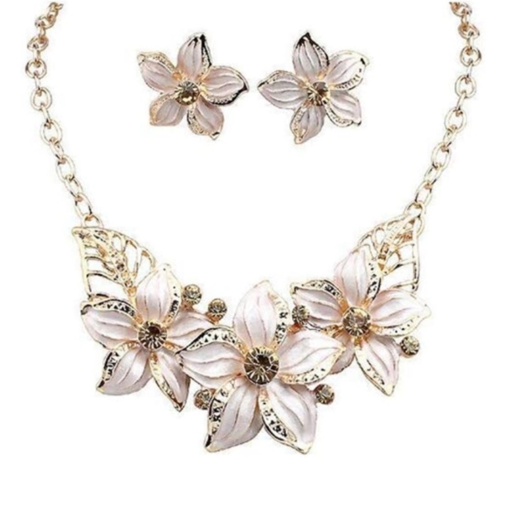 2PC Necklace & earrings set